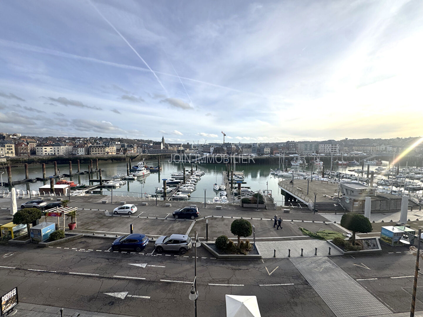 DIEPPE - vue sur le port de plaisance